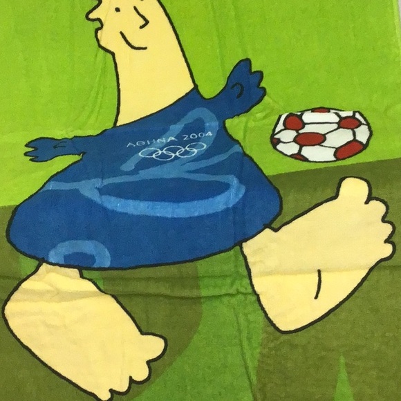 2 VINTAGE 2004 ATHENS OLYMPICS SPORTS TOWEL - Picture 8 of 13